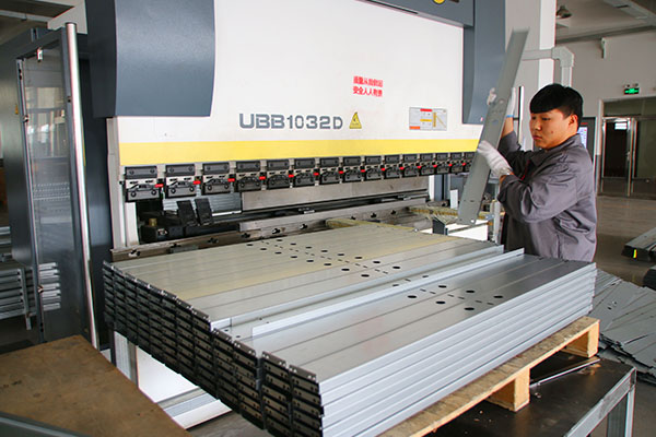 Sheet metal production line