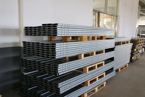 Sheet metal production line