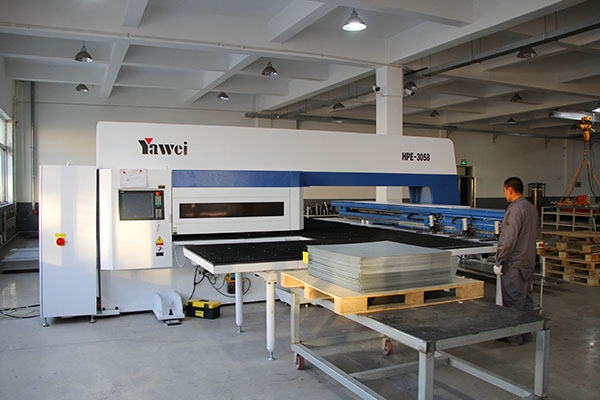 Sheet metal production line